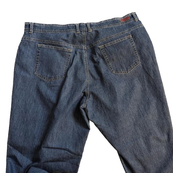 Gloria Vanderbilt plus straight leg jeans size 24W - Picture 2 of 3
